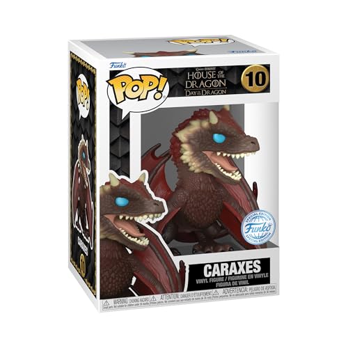 Funko Pop! Tv: House Of The Dragon - Caraxes - (Dragon)- Figura In Vinile Da Collezione - Idea Regalo - Merchandising Ufficiale - Giocattoli Per Bambi