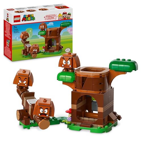 Lego Super Mario Parco Giochi Dei Goomba, Set Nintendo Da Collezione Per Bambini, Bambine E Fan Da 7 Anni In Su Con 3 Personaggi, Albero E Altalena Gi