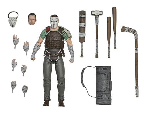 Neca Teenage Mutant Ninja Turtles (The Last Ronin) - Action Figure Da Collezione In Scala 1:7, Ultimate Casey Jones