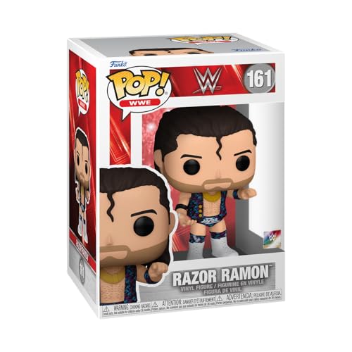 Funko Pop! Wwe: Wwe 94 Ss - Razor Ramon - Figura In Vinile Da Collezione - Idea Regalo - Merchandising Ufficiale - Giocattoli Per Bambini E Adulti - S