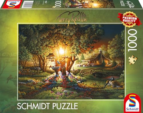 Schmidt Spiele Terry Redlin 58547-Puzzle Da 1000 Pezzi, Multicolore, 58547