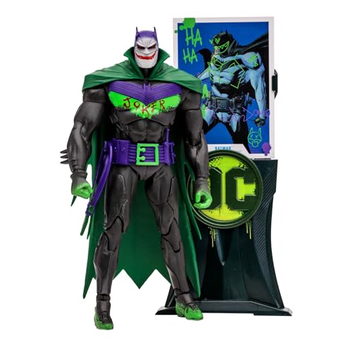 Mcfarlane Dc Batman Jokerizado Action Figure (Batman: White Knight) Multicolore Tm17067