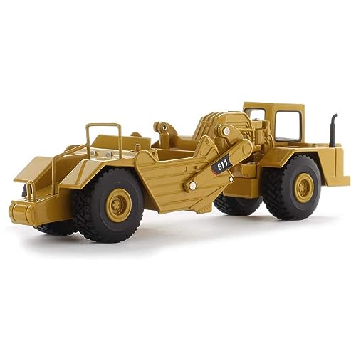 Caterpillar Diecast Masters 85695 Scraper 611, Dettagliato Veicolo Da Costruzione Cat In Scatola Da Vetrina, Scala 1:64, Da 8 Anni, Adatto Per Collezi