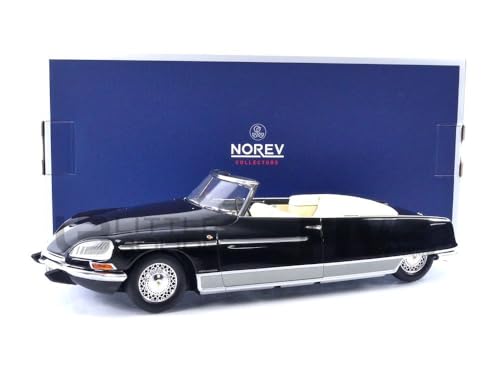 Norev Nv181746 1:18 Ds 21 Palm Beach 1968 - Modello Da Collezione Citroen Nero, Multi