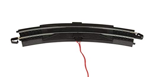 Bachmann Trains Snap-Fit E-Z Track 18 Radius Curved Terminal Rerailer With Wire
