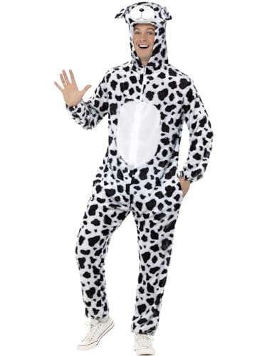 Smiffys Costume Da Dalmata Include Tuta Con Cappuccio