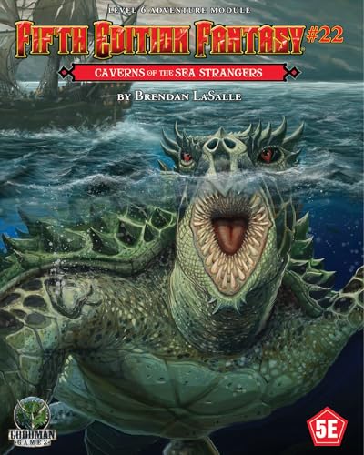Goodman Games Fifth Edition Fantasy #22 Caverns Of The Sea Star