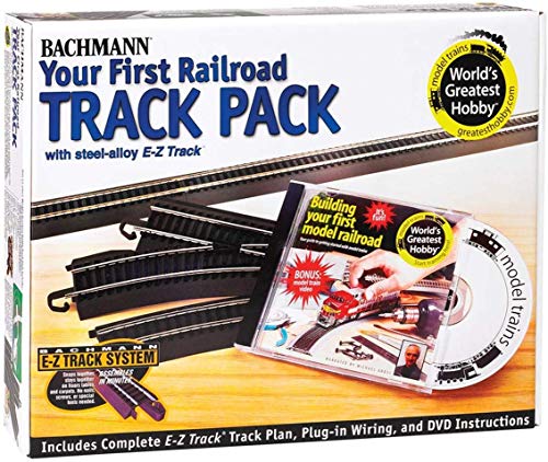 Bachmann Trains Snap – Fit E – Z Track Steel Alloy World' S Greatest Hobby Track Pack