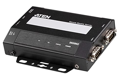 Aten 2 Porte Rs-232 Secure Device Server Over Ethernet, W126427576 (Server Over Ethernet Transmission 2 Porte Rs-232 Secure Device Server, 10/100Base-
