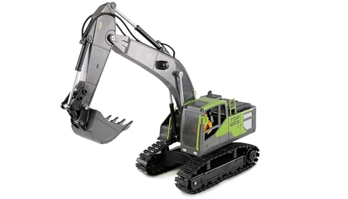 Amewi G071E Escavatore A Catena 1:18 Rtr Telecomandato Rc Escavatore Bambini 8 Anni
