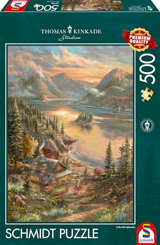 Schmidt Spiele Thomas Kinkade 59710-Puzzle Da 500 Pezzi, Multicolore, 59710