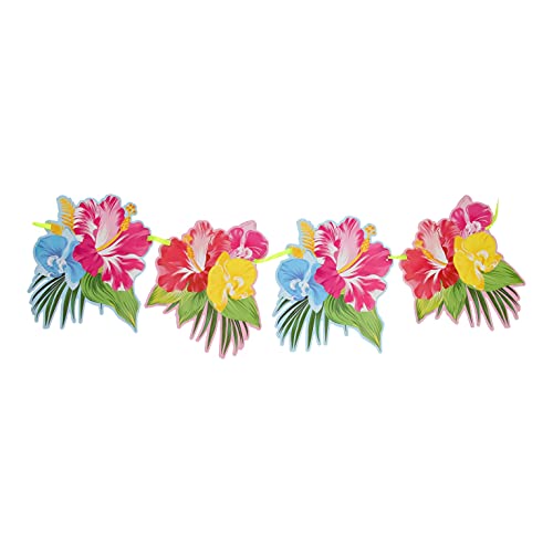 Folat Ghirlanda Di Fiori Tropicali-6 M, Multicolore, 20716
