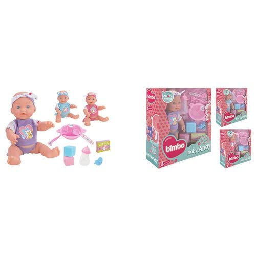 Globo Giocattoli Baby Andy, Multicolore, 30 Cm, 41109