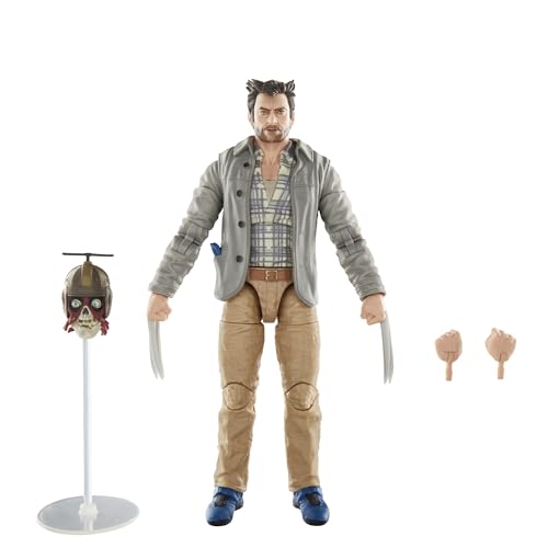 Hasbro Marvel Legends Series, Headpool Con Marvel'S Logan, Action Figure Collezionabile Per Adulti Ispirata Al Film Deadpool & Wolverine, Da 15 Cm