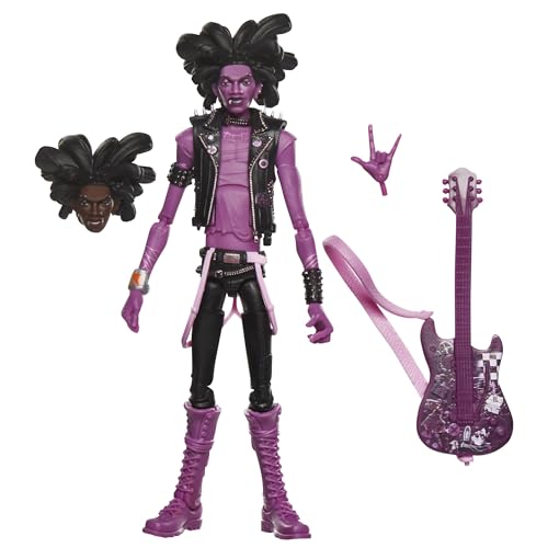 Spider-Man Hasbro Marvel Legends Series, Spider-Punk, Action Figure Ispirata Al Film Across The Spider-Verse Da 15 Cm Collezionabile Per Adulti