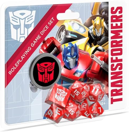 Transformers Rpg Set Di Dadi