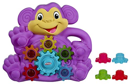 Hasbro Playskool Stack 'N Spin Monkey Gears (Giocattolo Con Luci E Suoni Per Bambini Dai 9 Mesi In Su) [Esclusivo Amazon]