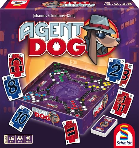 Schmidt Spiele 49454 Agent Dog, Gioco Di Famiglia, Multicolore