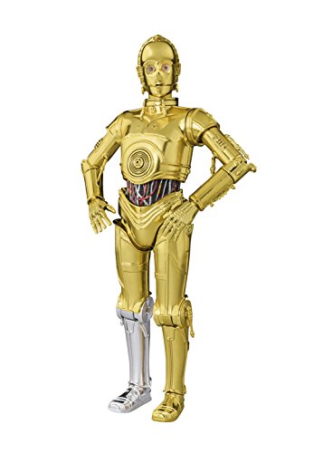 Bandai S. H. Figuarts Star Wars C - 3 Po (A New Hope) Approximately 155 Mm Abs & Pvc Painted Movable Figureb
