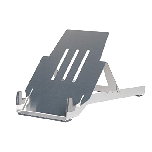 R-Go Riser Supporto Laptop - Ergonomico [Certificato Agr] - Altezza Regolabile - Supporto Pieghevole In Alluminio Per Laptop [3A Hylite] - Per [10-22 