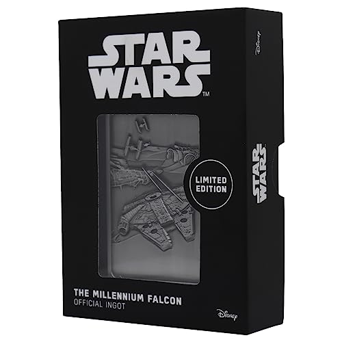 Star Wars - Millenium Falcon - Lingot En Métal Collector