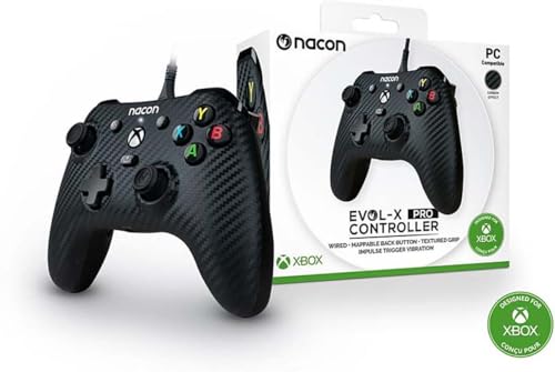 Manette Filaire Nacon Evol X Pro Carbon Pour Xbox