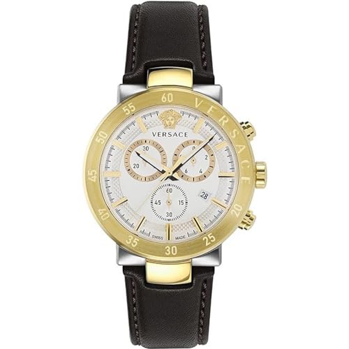 Versace Orologio Da Uomo, Cronografo Urban Mystique, 43 Mm, Vepy01321