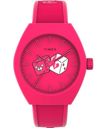 Timex Orologio Analogico Al Quarzo Uomo Con Cinturino In Plastica Tw2W96800
