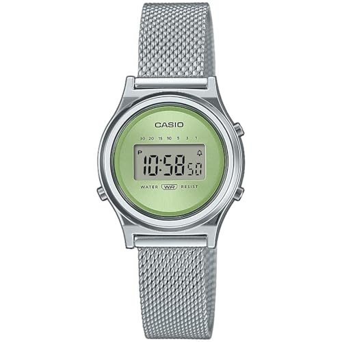 Casio Orologio Donna Vintage Fondo Verde La700Wem-3Aef Cassa E Cinturino Resina