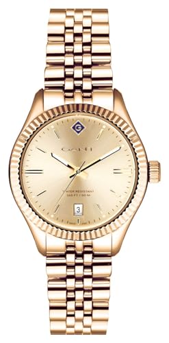Gant Quadrante Dorato Sussex (34 Mm)/Acciaio Inossidabile Con Pvd Oro G136015
