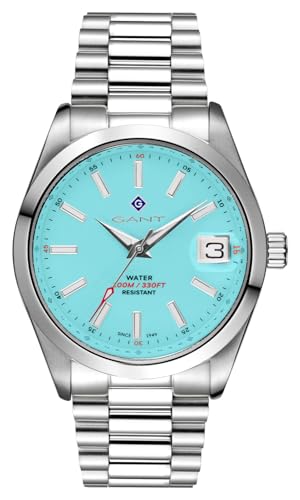 Gant Eastham Da Uomo (42 Mm) Quadrante Turchese/Bracciale In Acciaio Inossidabile G161019