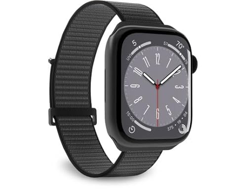 Sbs Cinturino Per Orologio Cinturino In Nylon App Watch Nero- Cassa 38-40-41Mm