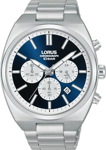 Lorus Orologio Analogico Al Quarzo Uomo Con Cinturino In Metallo Rt363Kx9
