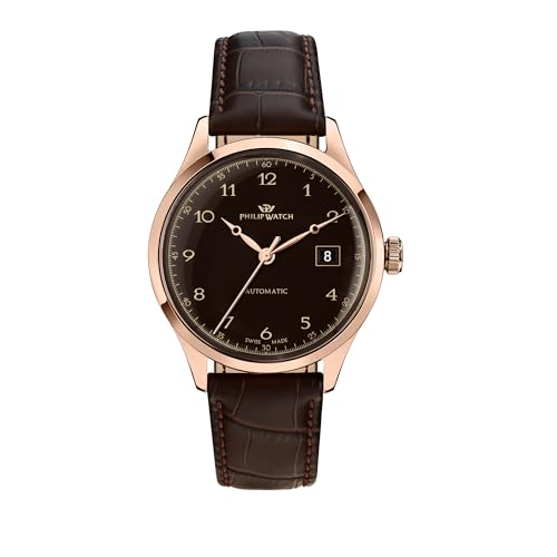 Philip Watch Orologio Uomo, Automatico, Analogico, 40 Mm, Collezione Museum - R8221225002