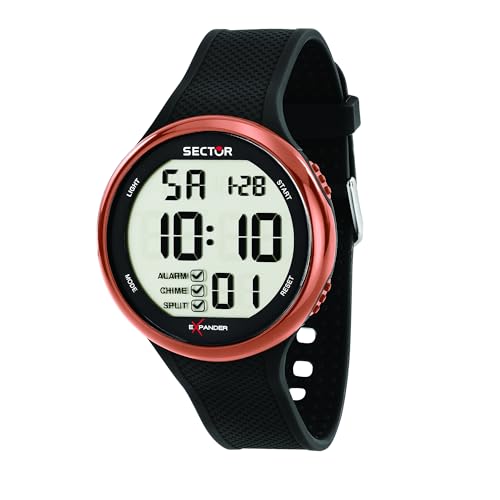 Sector No Limits Orologio Uomo, Collezione Ex-17, Digitale, 46 Mm, Regalo Uomo - R3251277002