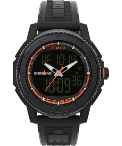 Timex Orologio Analogico-Digitale Al Quarzo Uomo Con Cinturino In Plastica Tw2W53600
