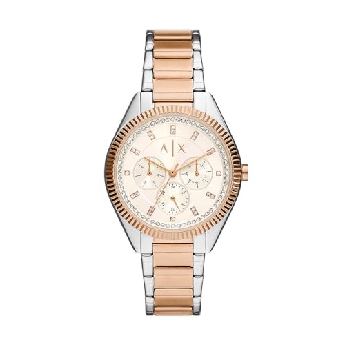 Armani Exchange Orologio Multifunzione Da Donna In Acciaio, Ax5662