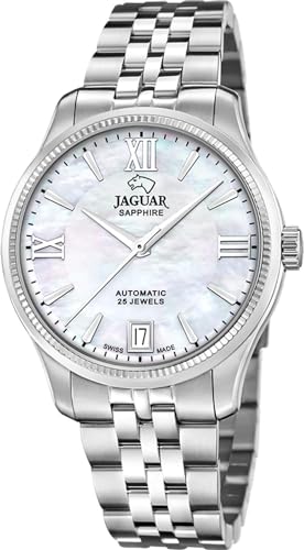Jaguar Orologio Da Donna J1000/1 Automatic Cassa In Acciaio Inossidabile 316L Argento Cinturino In Acciaio Inossidabile 316L Argento