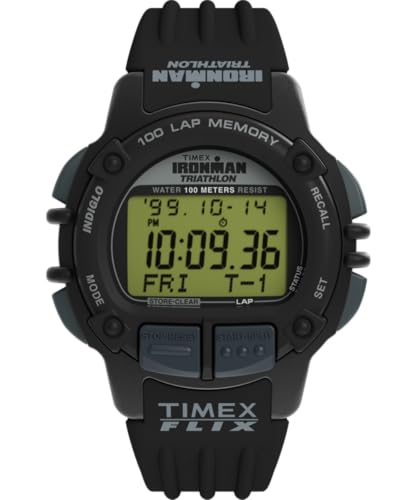 Timex Orologio Digitale Al Quarzo Uomo Con Cinturino In Plastica Tw5M63000