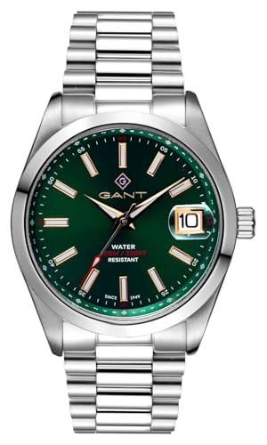 Gant Eastham 100 M (42 Mm) Quadrante Verde/Acciaio Inossidabile G161006