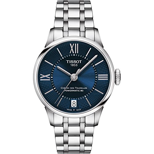 Tissot - Orologio Da Donna - Chemin Des Tourelles Powermatic 80 Lady - T099.207.11.048.00