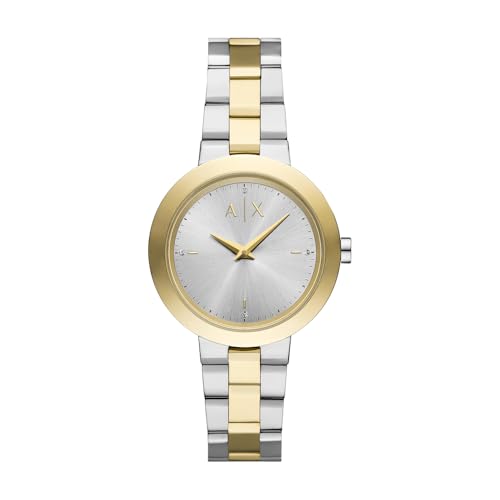 Armani Exchange Orologio Analogico Al Quarzo Donna Con Cinturino In Acciaio Inossidabile Ax5171