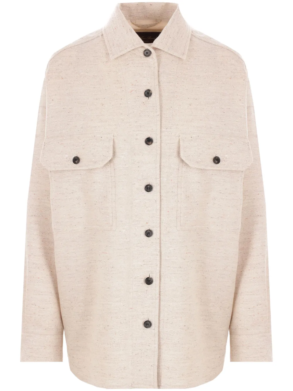 Loro Piana Jenna overshirt - Toni neutri