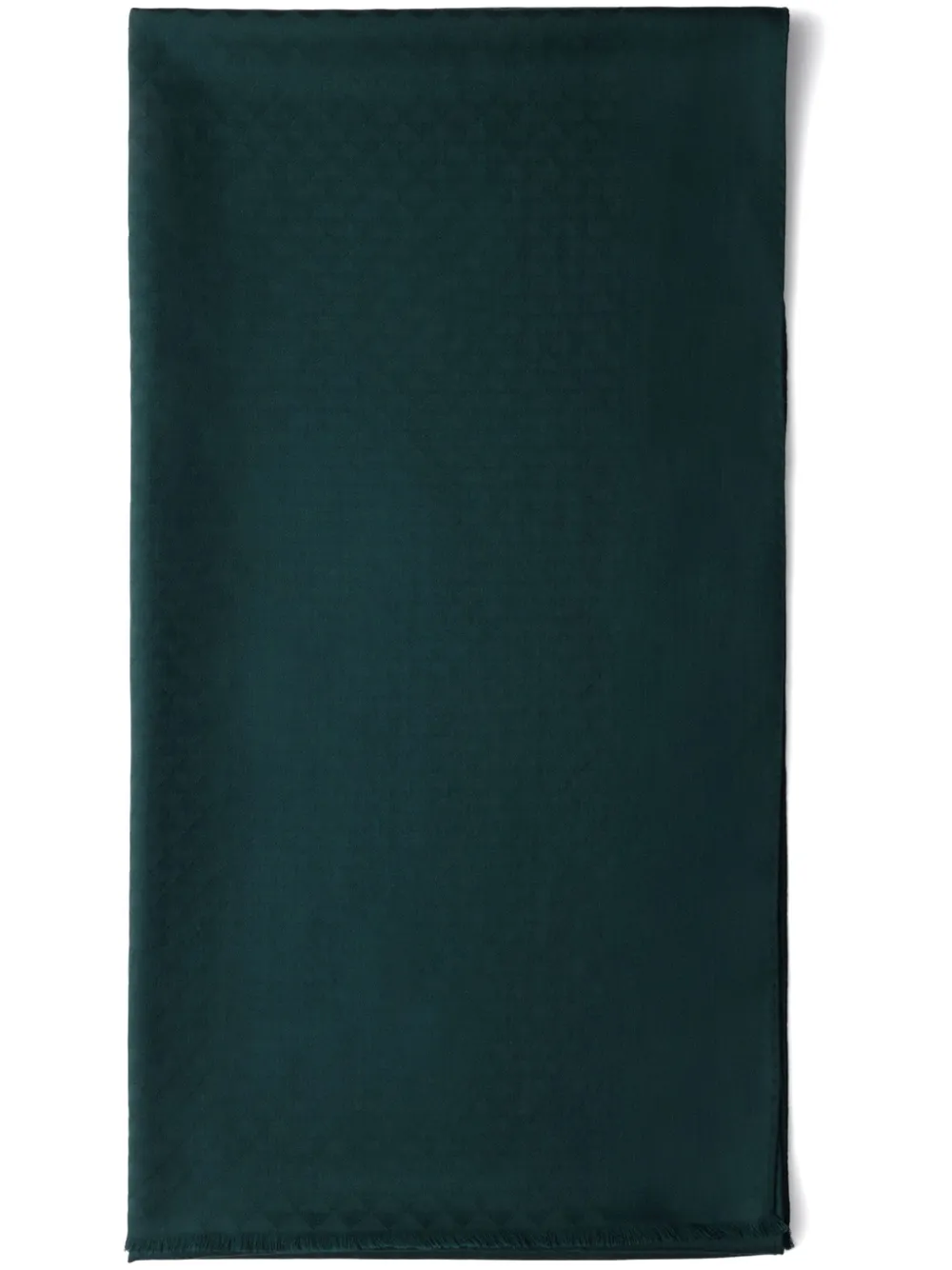 Prada wool-silk scarf - Verde