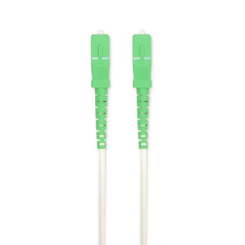 Nedis Cavo Patch In Fibra Ottica - Smf (Single Mode Phase) - Sc/Apc - Sc/Apc - 100 Gbps - 6.00 M - Bianco - Gift Box Con Euro Lock
