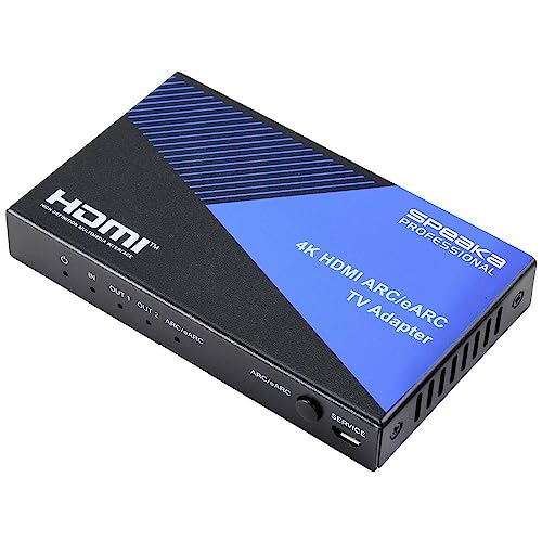 Speaka Professional Av Convertitore Sp-Hda-500 [Hdmi - Hdmi] 3840 X 2160 Pixel