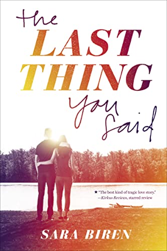 The Last Thing You Said (English Edition)