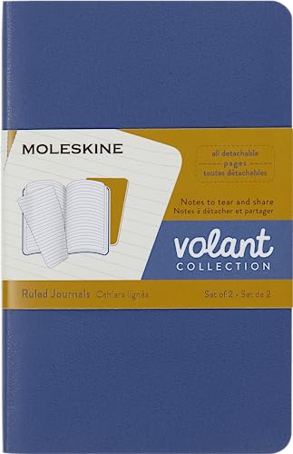 Moleskine Libreta Volant Pocket 80H Rayada T/B Azul No Me Olvides Ama