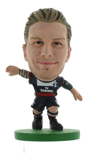 Soccerstarz Paris St Germain Fc David Beckham Home Kit [Importazione Regno Unito]