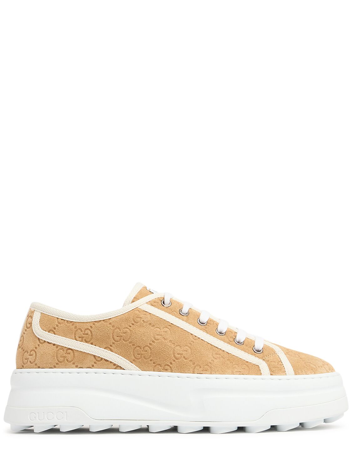 Sneakers Gucci Tennis 1977 In Camoscio 53Mm